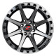 16" 4x156 Barzetta ATV Black Polished ET10 7J
