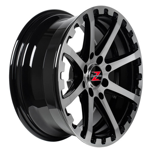 16" 4x156 Barzetta ATV Black Polished ET10 7J