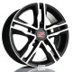 17" 5x112 Barzetta Cavallo BlackPolish for vans ET50 7.5J