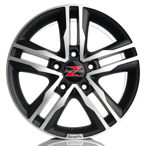 17" 5x112 Barzetta Cavallo BlackPolish for vans ET50 7.5J