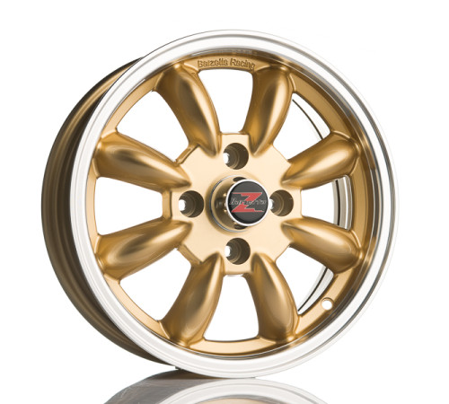 15" 4x114.3 Barzetta Classic Rally Gold ET20 5.5J