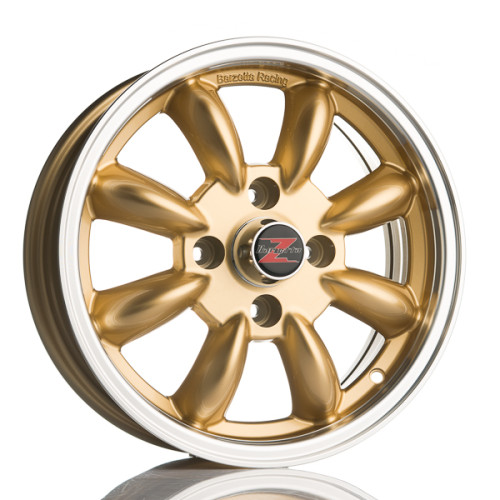 15" 4x114.3 Barzetta Classic Rally Gold ET20 5.5J