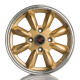 15" 4x114.3 Barzetta Classic Rally Gold ET20 5.5J