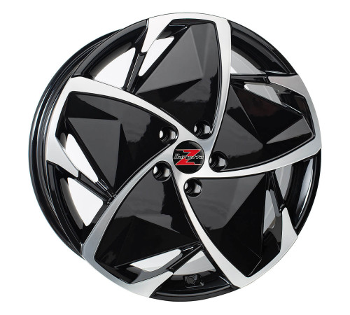 19" 5x114.3 Barzetta Elettrico Black Polished ET35 8.0J