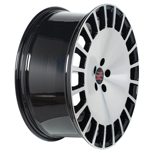 20" 5x112 Barzetta Glorioso Black Polished ET35 8.5J