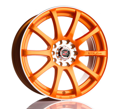 18" 5x114.3 Barzetta GTR Raceorange ET40 7.5J