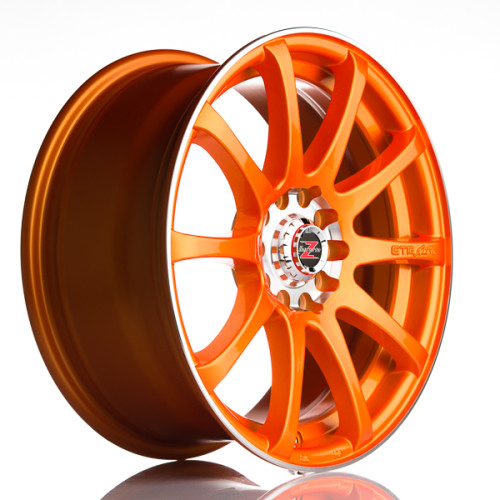 16" 4x114.3 Barzetta GTR RaceOrange ET38 7J