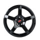 16" 5x108 Barzetta Inverno Black ET42 6.5J