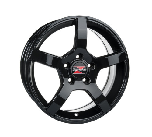 16" 5x108 Barzetta Inverno Black ET42 6.5J