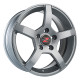 15" 4x100 Barzetta Inverno Silver ET40 6J