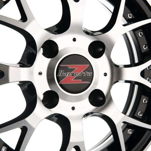 15" 4x100 Barzetta Piccolo BlackPolish ET35 4.5J