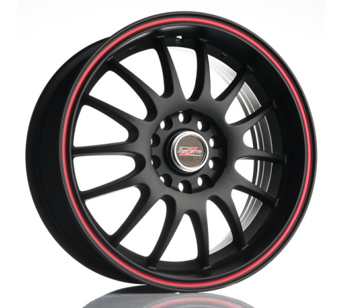 16" 4x100 Barzetta Player Black ET38 7J