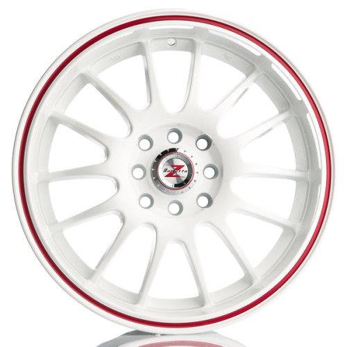 16" 4x114.3 Barzetta Player White ET38 7J