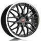18" 5x114.3 Barzetta Tendenza Black ET40 8J