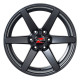 20" 6x139.7 Barzetta Terreno MattBlack ET35 9J