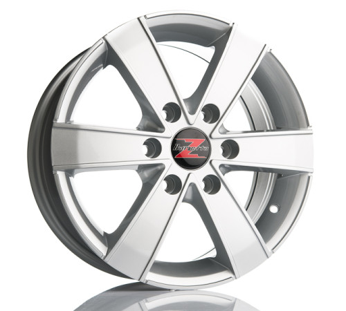16" 6x130 Barzetta Toro Silver for vans ET60 7J