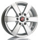 16" 6x130 Barzetta Toro Silver for vans ET60 7J