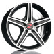 16" 5x112 Barzetta Zanardi BlackPolish ET38 7.5J