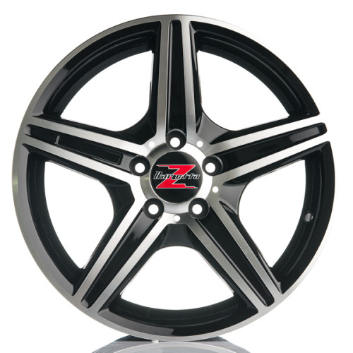 16" 5x112 Barzetta Zanardi BlackPolish ET38 7.5J