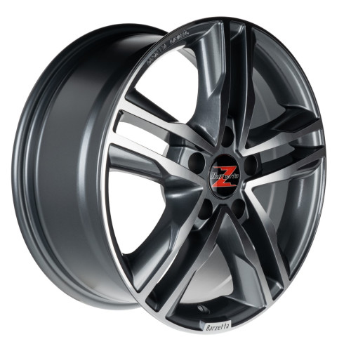 17" 5x120 Barzetta Cavallo Titanium Polished for vans ET40 7.5J