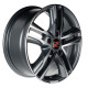 17" 5x120 Barzetta Cavallo Titanium Polished for vans ET40 7.5J