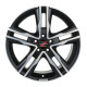 18" 5x130 Barzetta Cavallo BlackPolish for vans ET55 8J