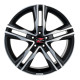 20" 5x160 Barzetta Cavallo BlackPolish for vans ET50 8J