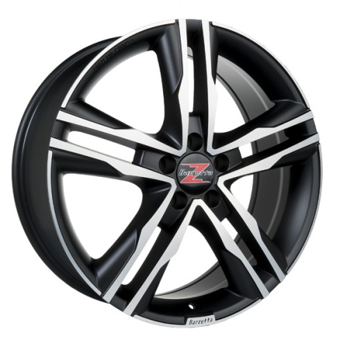 20" 5x160 Barzetta Cavallo BlackPolish for vans ET50 8J