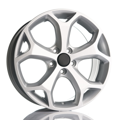 18" 5x108 Barzetta Kinect Silver ET43 8J