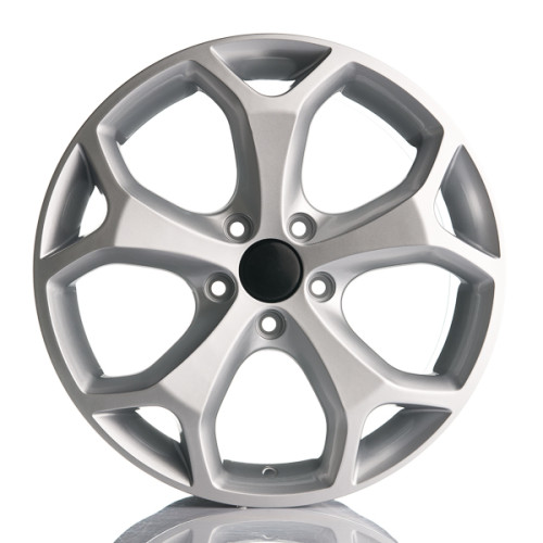 18" 5x108 Barzetta Kinect Silver ET43 8J