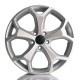 18" 5x108 Barzetta Kinect Silver ET43 8J