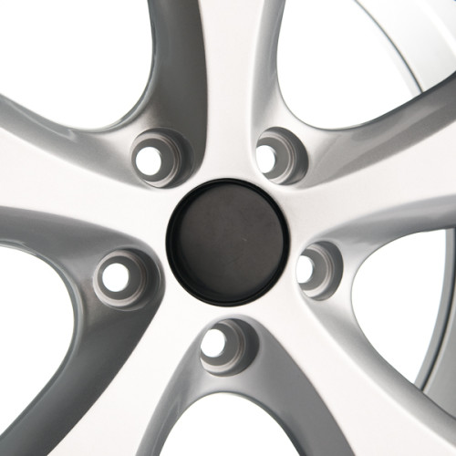 18" 5x108 Barzetta Kinect Silver ET43 8J