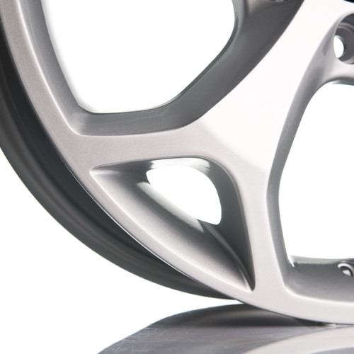 18" 5x108 Barzetta Kinect Silver ET50 8J