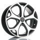 16" 5x108 Barzetta Kinect TitaniumPolish ET43 6.5J