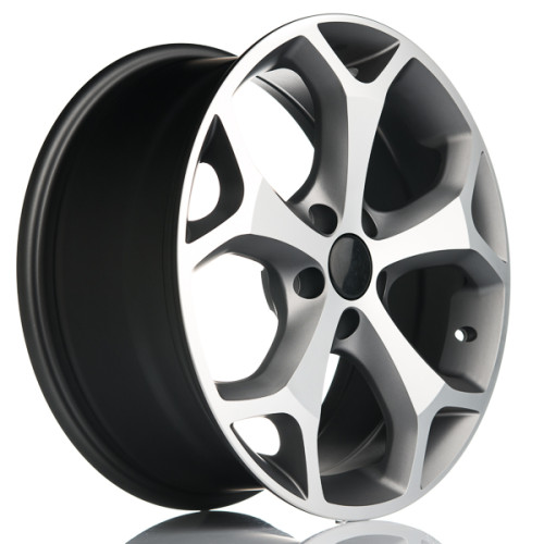 16" 5x108 Barzetta Kinect TitaniumPolish ET43 6.5J