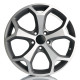 16" 5x108 Barzetta Kinect TitaniumPolish ET43 6.5J