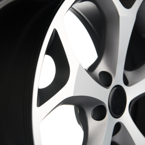 16" 5x108 Barzetta Kinect TitaniumPolish ET43 6.5J