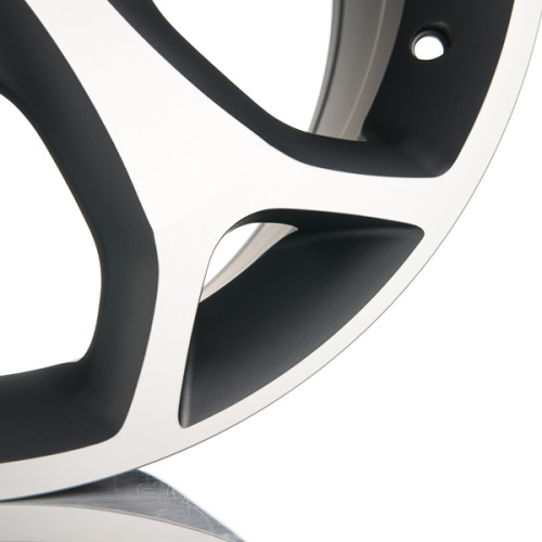 17" 5x108 Barzetta Kinect TitaniumPolish ET45 7.5J