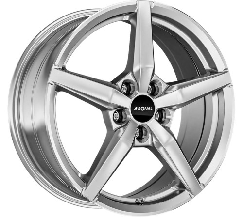 17" 5x108 Ronal R69 PLATINUM SILVER ET44 7.5J