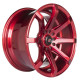 17" 5x114.3 Barzetta Grottesco Candy Red ET25 9J