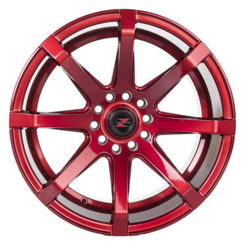 17" 5x114.3 Barzetta Grottesco Candy Red ET25 9J