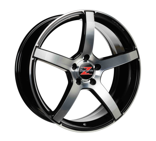 20" 5x114.3 Barzetta Inverno Black Polished ET40 8.5J
