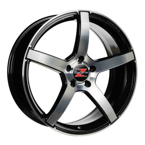 20" 5x114.3 Barzetta Inverno Black Polished ET40 8.5J