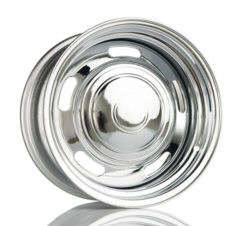 15" 5x120.65 Jack Wheeler American Classic Rally Chrome ET-6 8J