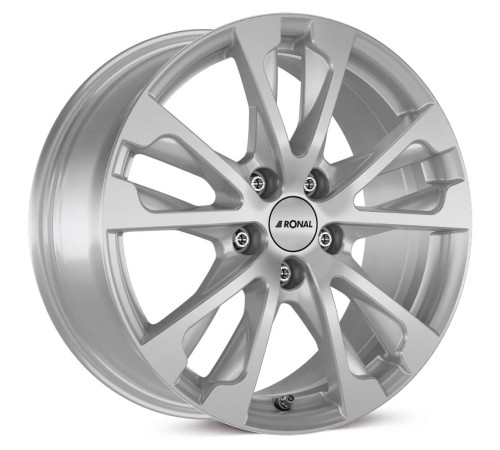 17" 5x105 Ronal R61 CRYSTAL SILVER-MATT ET42 7.5J