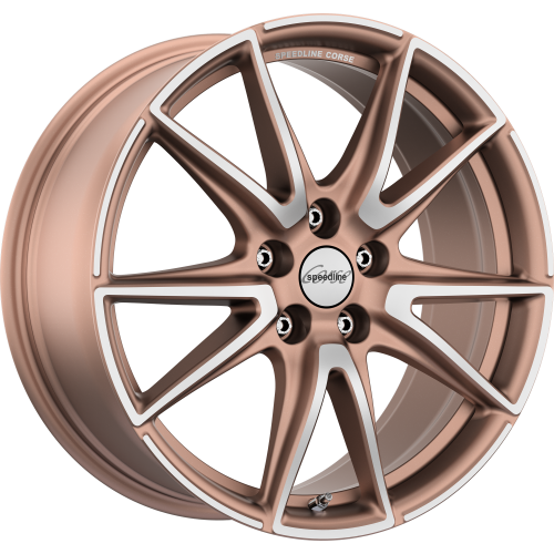 19" 5x112 Speedline SL6 Vettore BRONZE-MATT-FRONT CUT ET50 8.5J