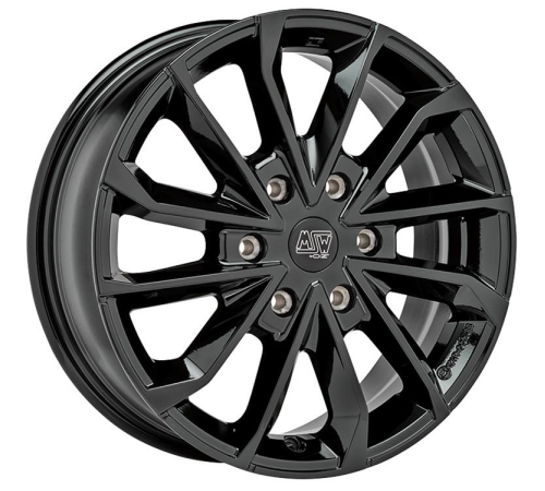 17'' 6x120 MSW 42 Van Gloss Black ET50 6.5J