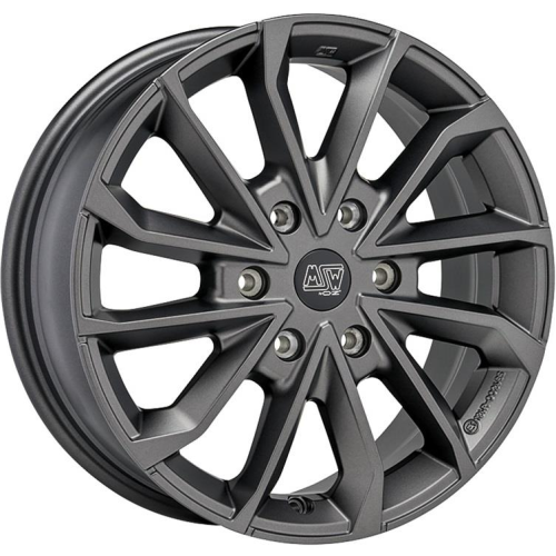 17'' 6x120 MSW 42 Van Matt Dark Grey ET50 6.5J