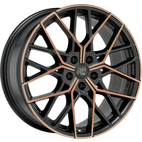 20'' 5x112 MSW 74 Matt Black Copper Fp ET40 8.5J