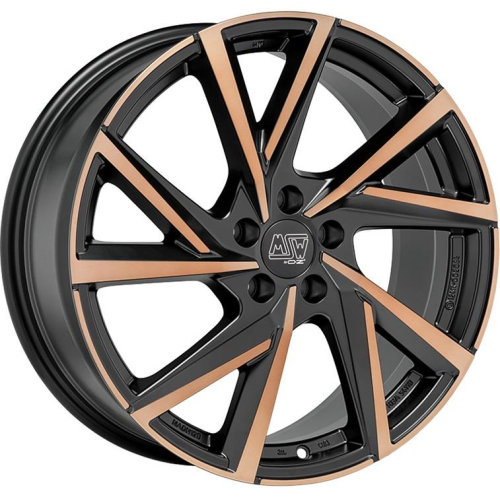 19'' 5x112 MSW 80-5 Matt Black Copper Fp ET40 8J